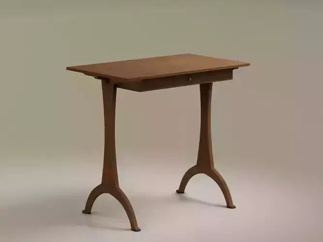 Low-Poly Shaker Small Table