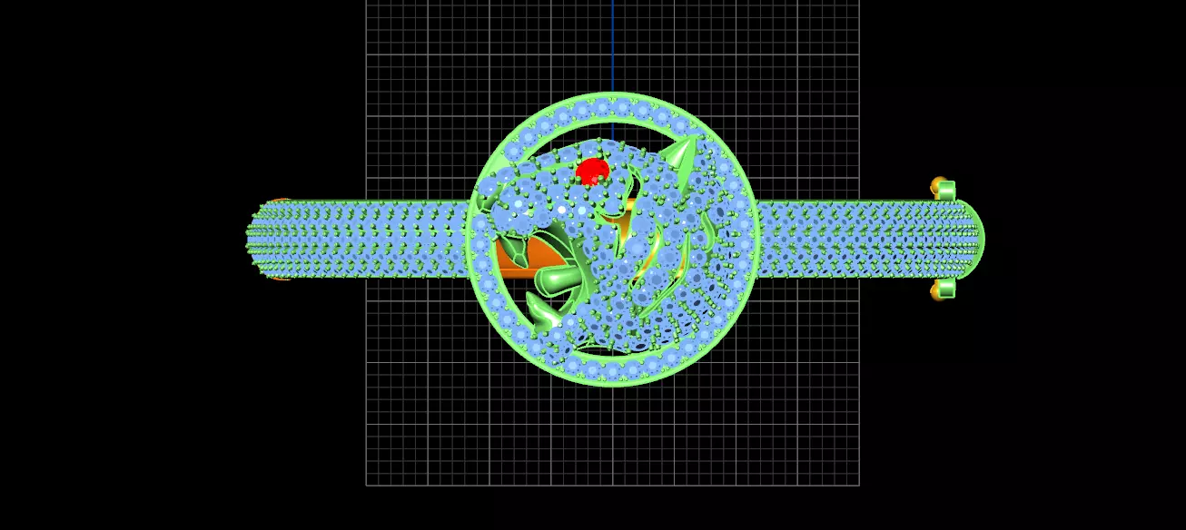 tiger gloves 3D print model_0
