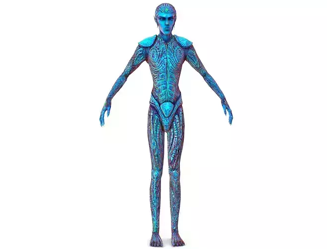 Alien Male Water Race UFO