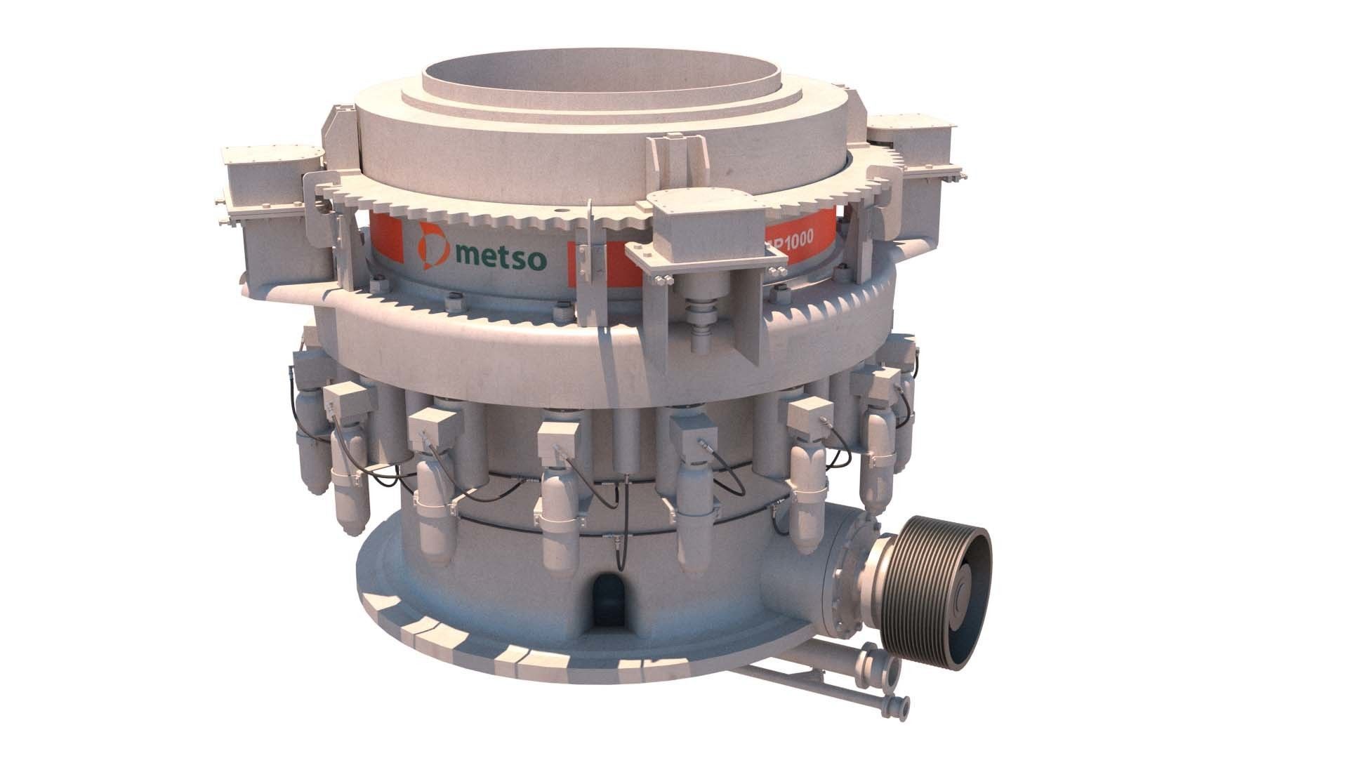 coner crusher mp1000 Low-poly 3D model_1