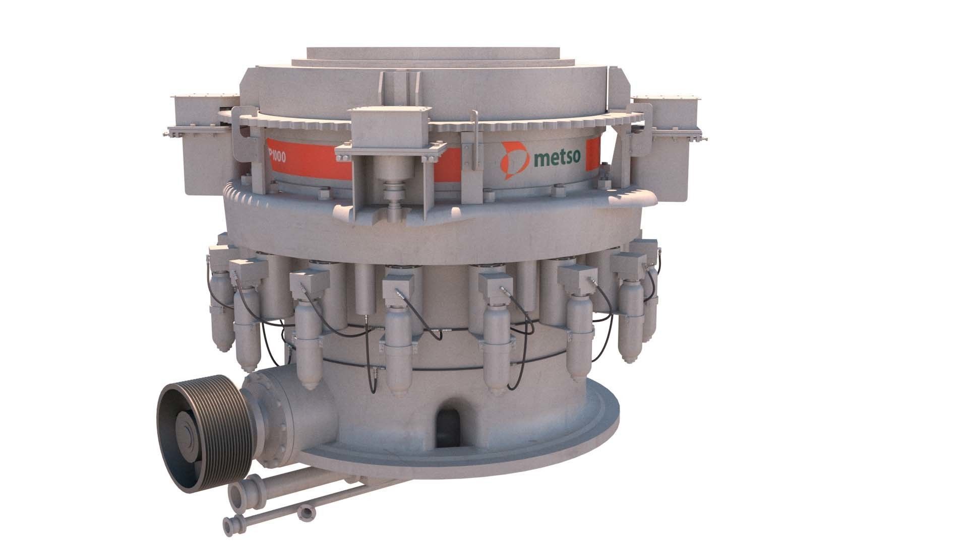 coner crusher mp1000 Low-poly 3D model_2