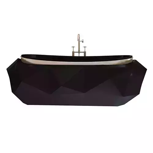 Boca do Lobo DIAMOND Bathtub Low-poly 3D model