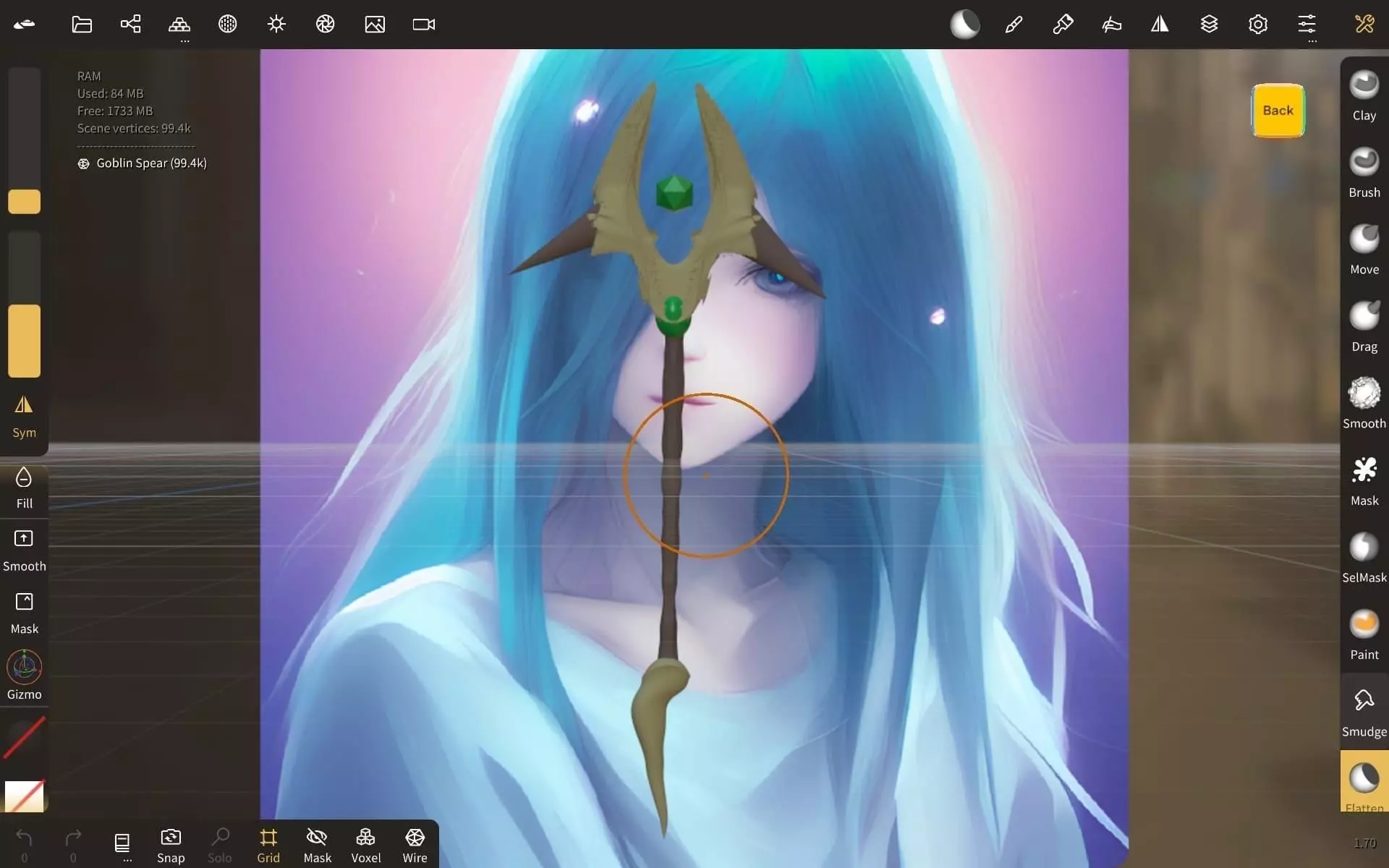 Goblin Spear Free 3D print model