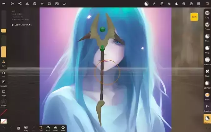 Goblin Spear Free 3D print model