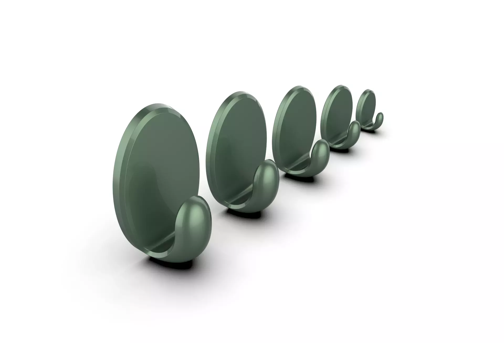 Wall Hook and Hanger Set 3D print model