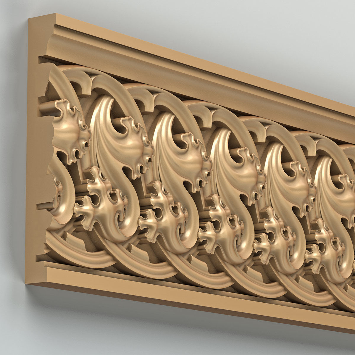 Molding 061 Gothic 3D model_6