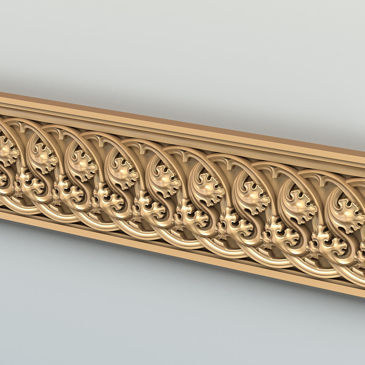Molding 061 Gothic 3D model_3