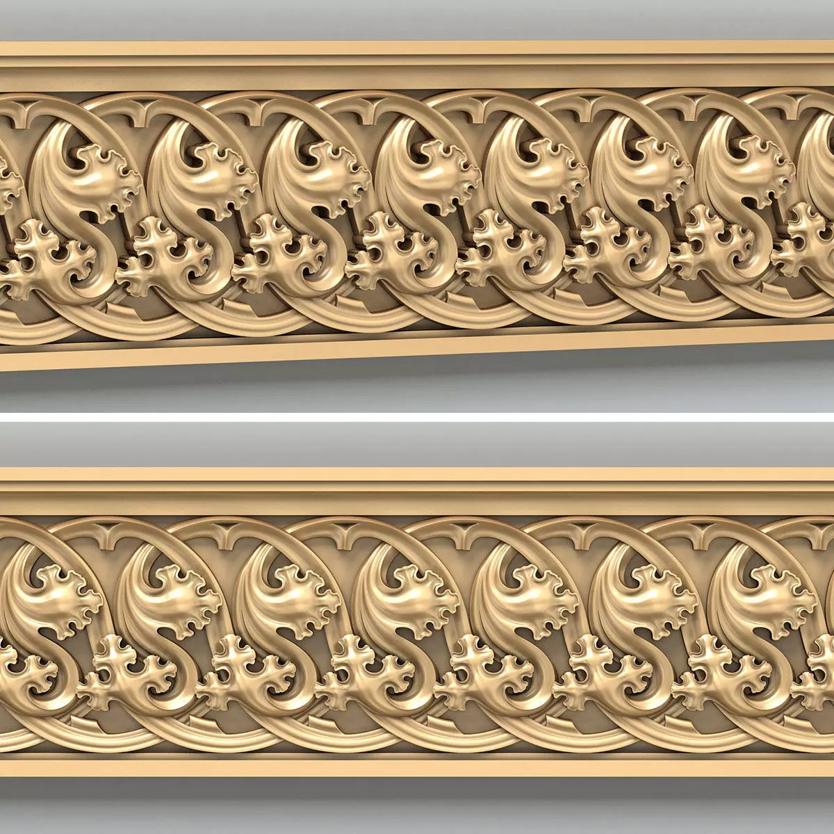 Molding 061 Gothic 3D model_0