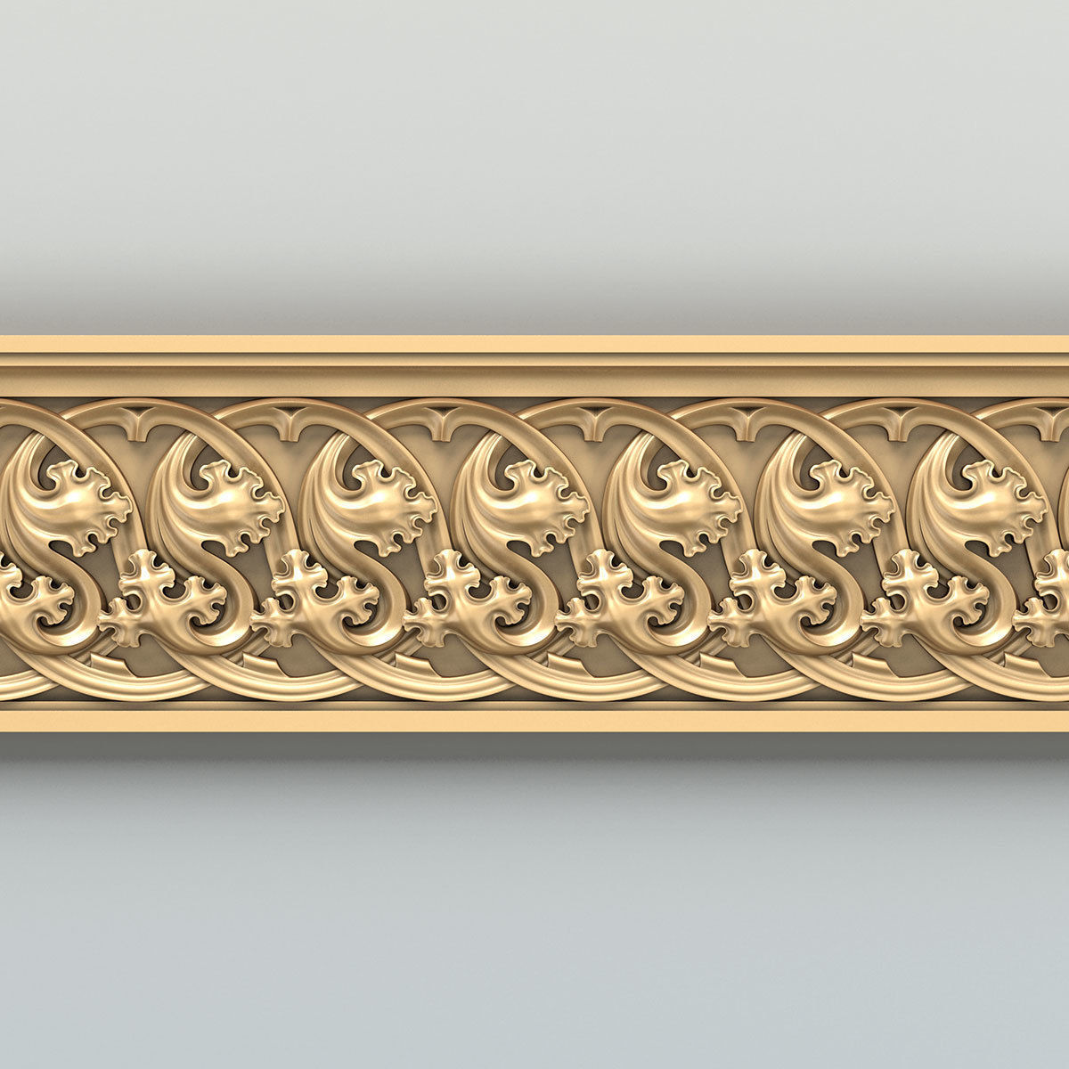 Molding 061 Gothic 3D model_2