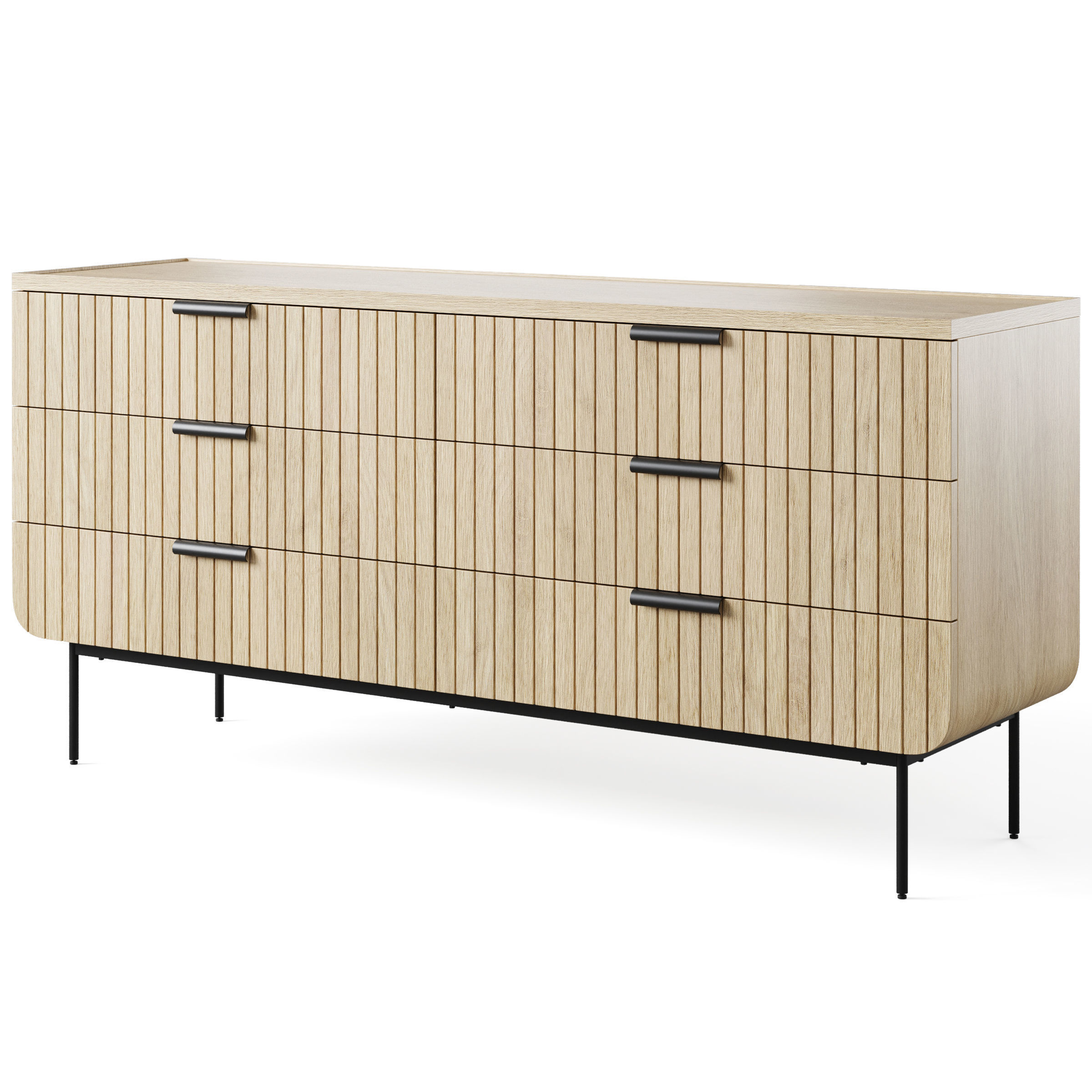 Chest of drawers Boldin by MAISONS DU MONDE 3D model_6