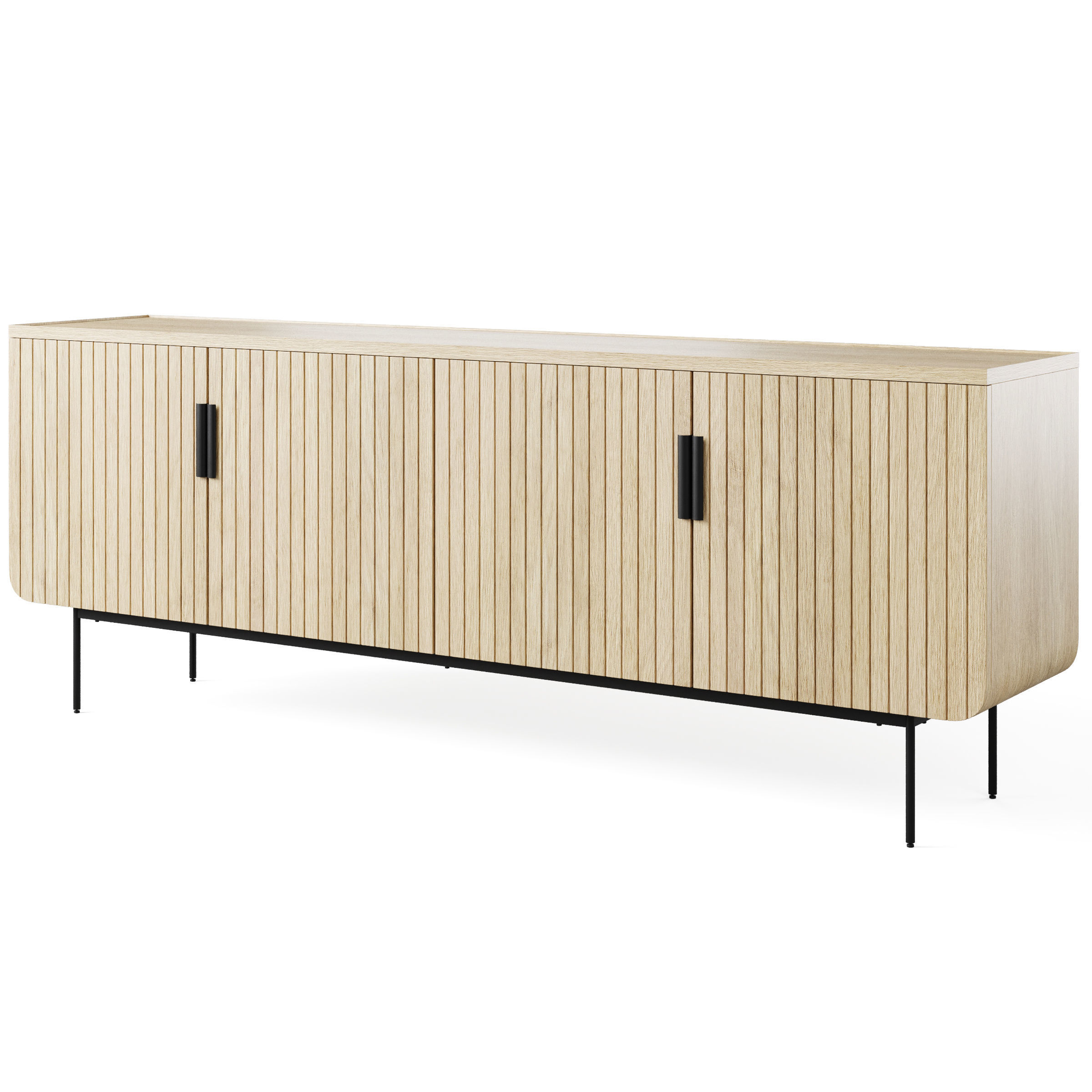 Chest of drawers Boldin by MAISONS DU MONDE 3D model_1