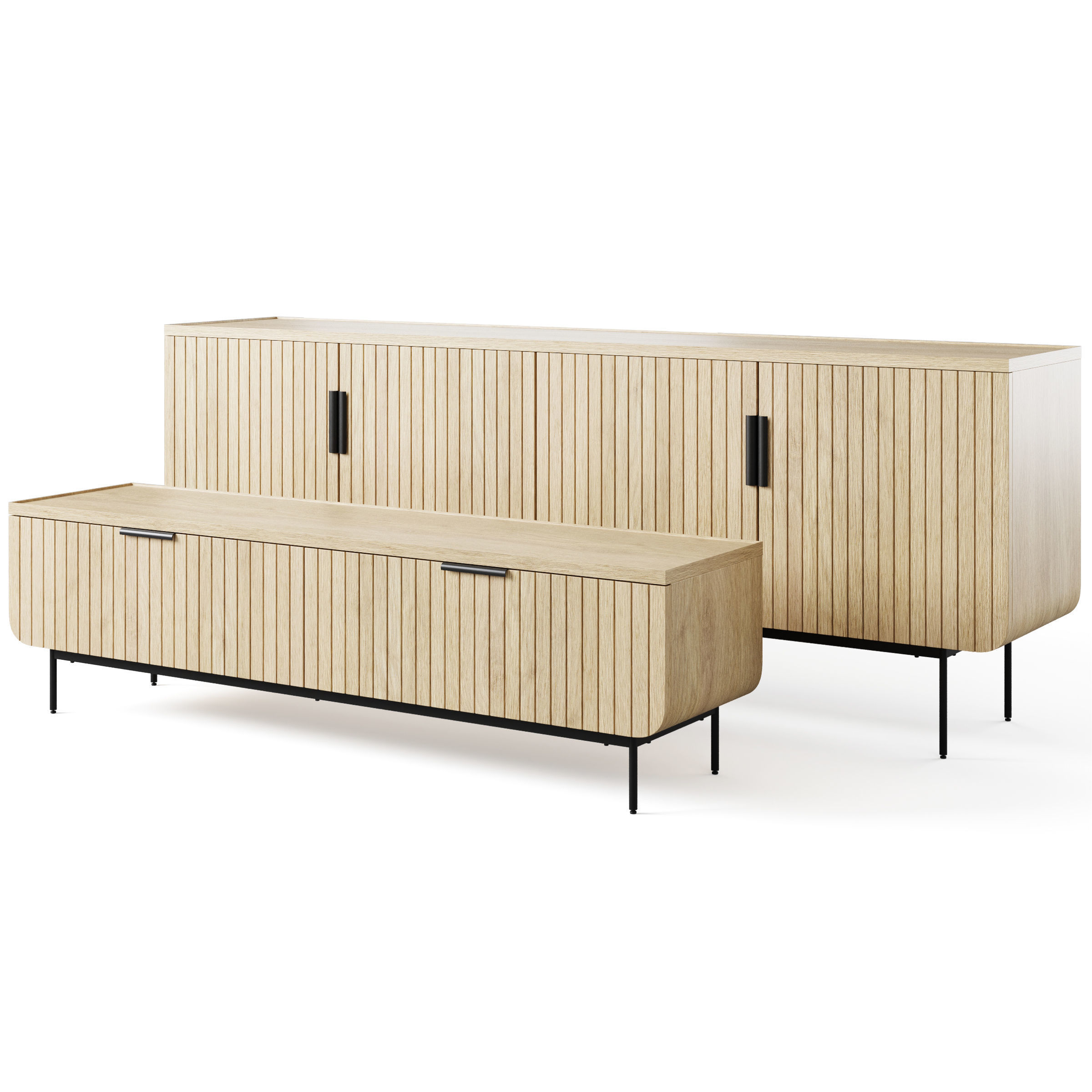 Chest of drawers Boldin by MAISONS DU MONDE 3D model_5