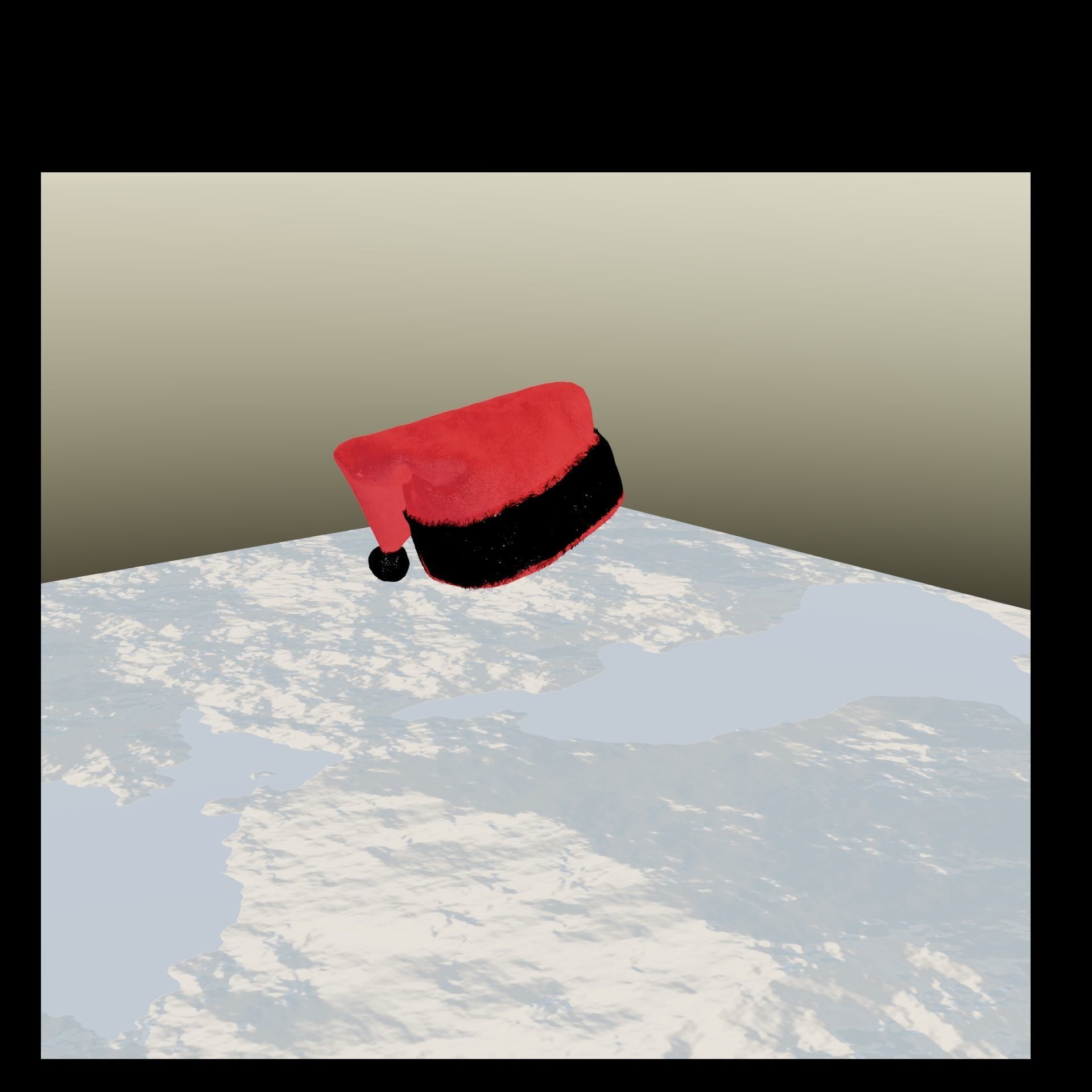 SANTA CLAUS HAT Free 3D model_4