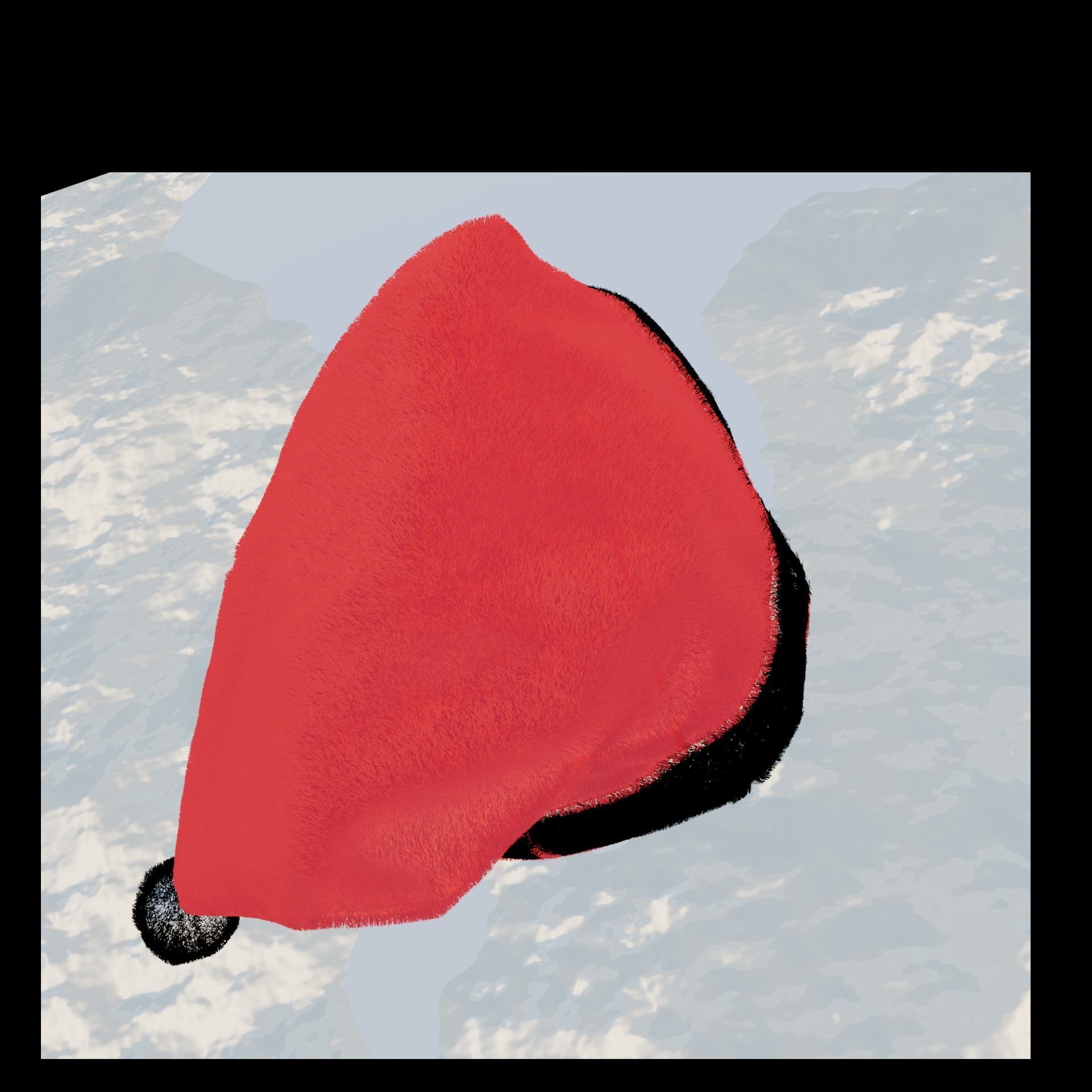 SANTA CLAUS HAT Free 3D model_5