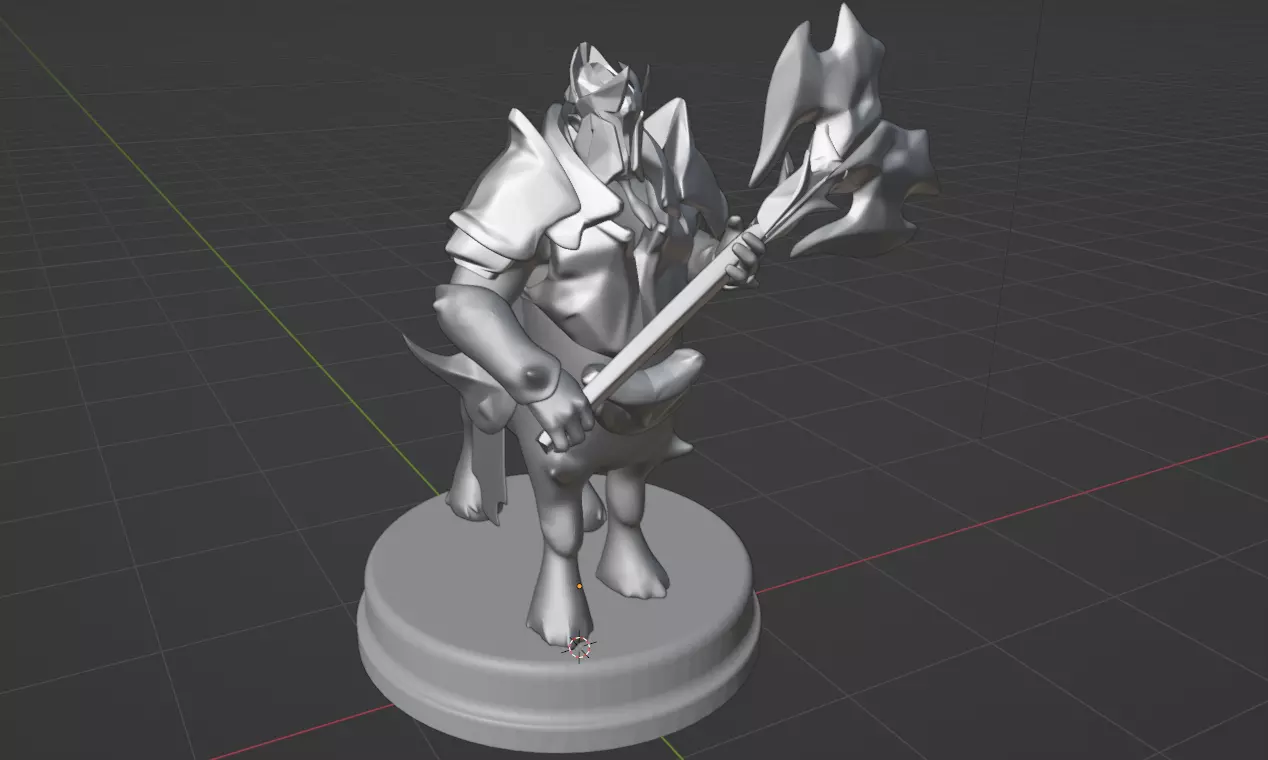 Centaur Warrunner Printable from Dota2 3D print model_0