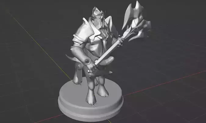 Centaur Warrunner Printable from Dota2