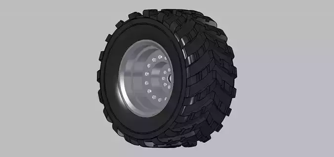 RC 1-10 Off-Road truck wheel 