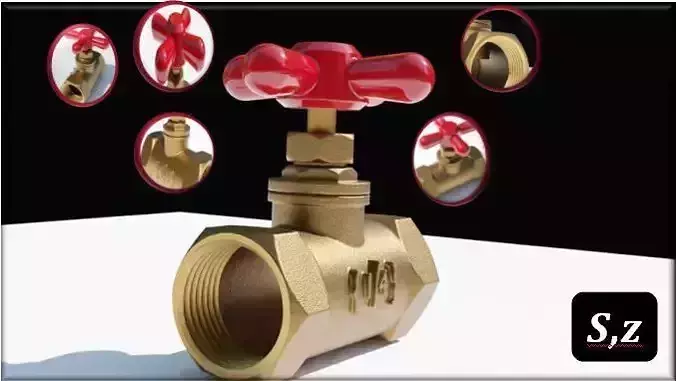 Tihs is a valve 3d model ready in blender 