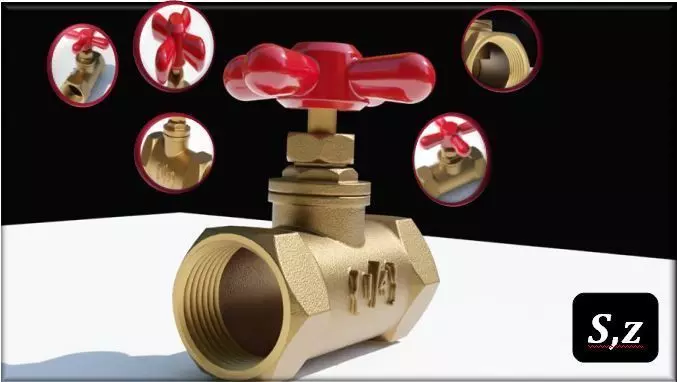 Tihs is a valve 3d model ready in blender 3D model_0