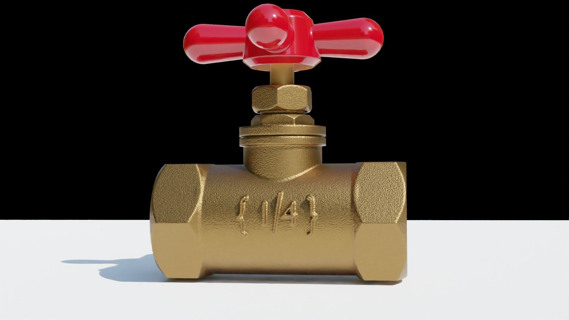 Tihs is a valve 3d model ready in blender 3D model_7