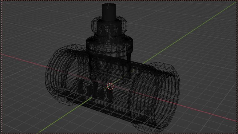 Tihs is a valve 3d model ready in blender 3D model_4