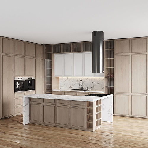 Kitchen 056 3D model 2