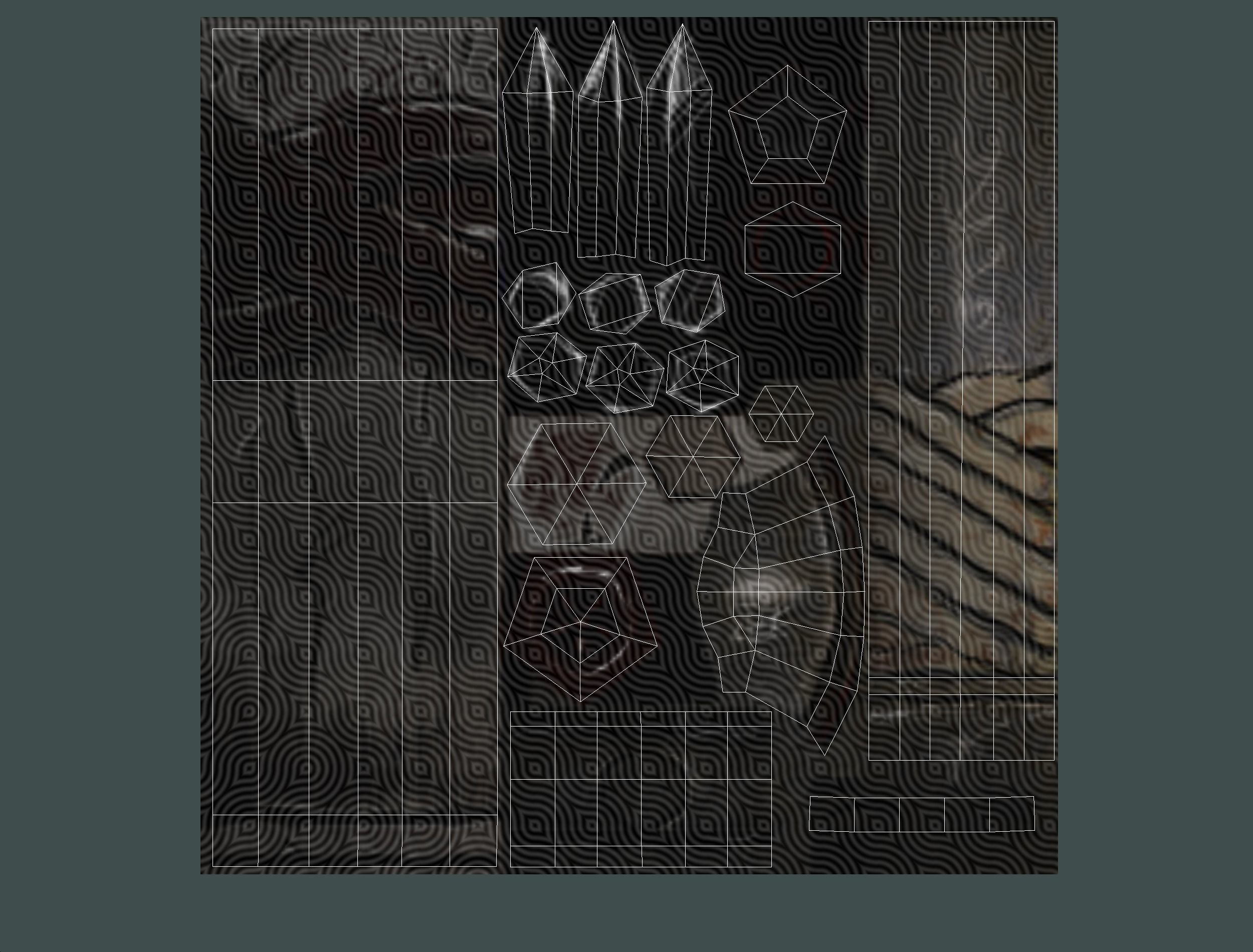 Low Poly Bandit Man Cartoon Character Low-poly 3D model_20