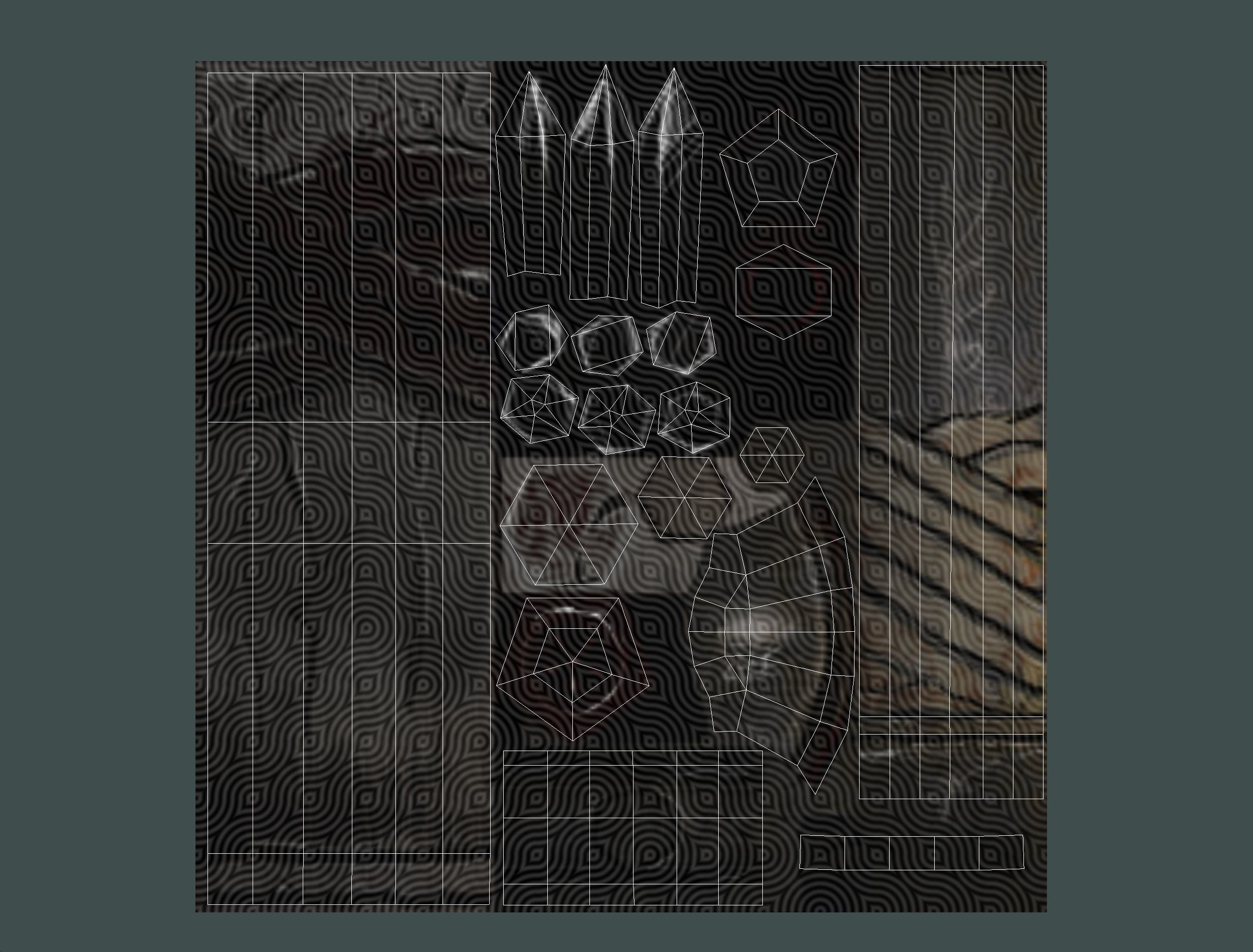 Low Poly Bandit Man Cartoon Character Low-poly 3D model_22