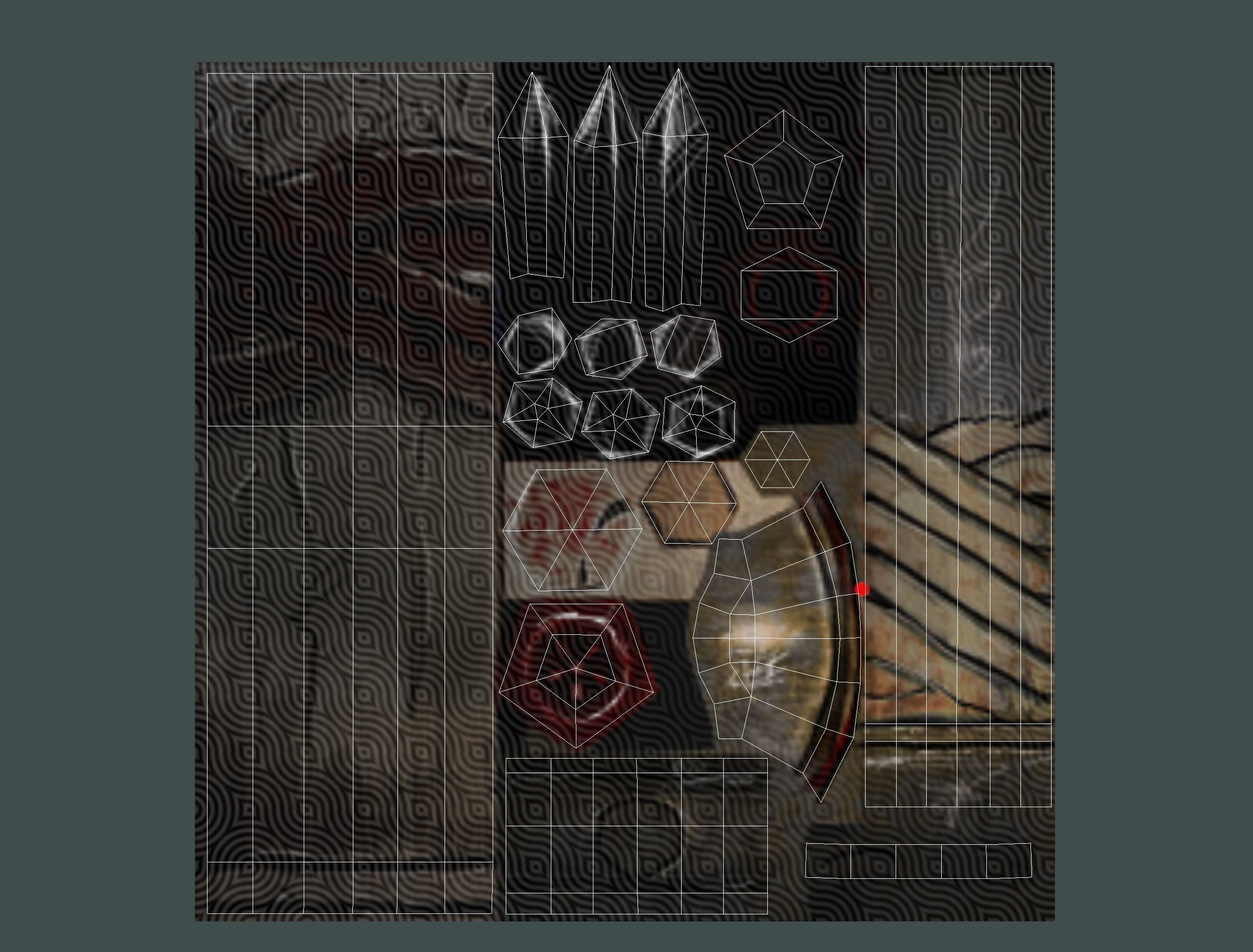 Low Poly Bandit Man Cartoon Character Low-poly 3D model_19