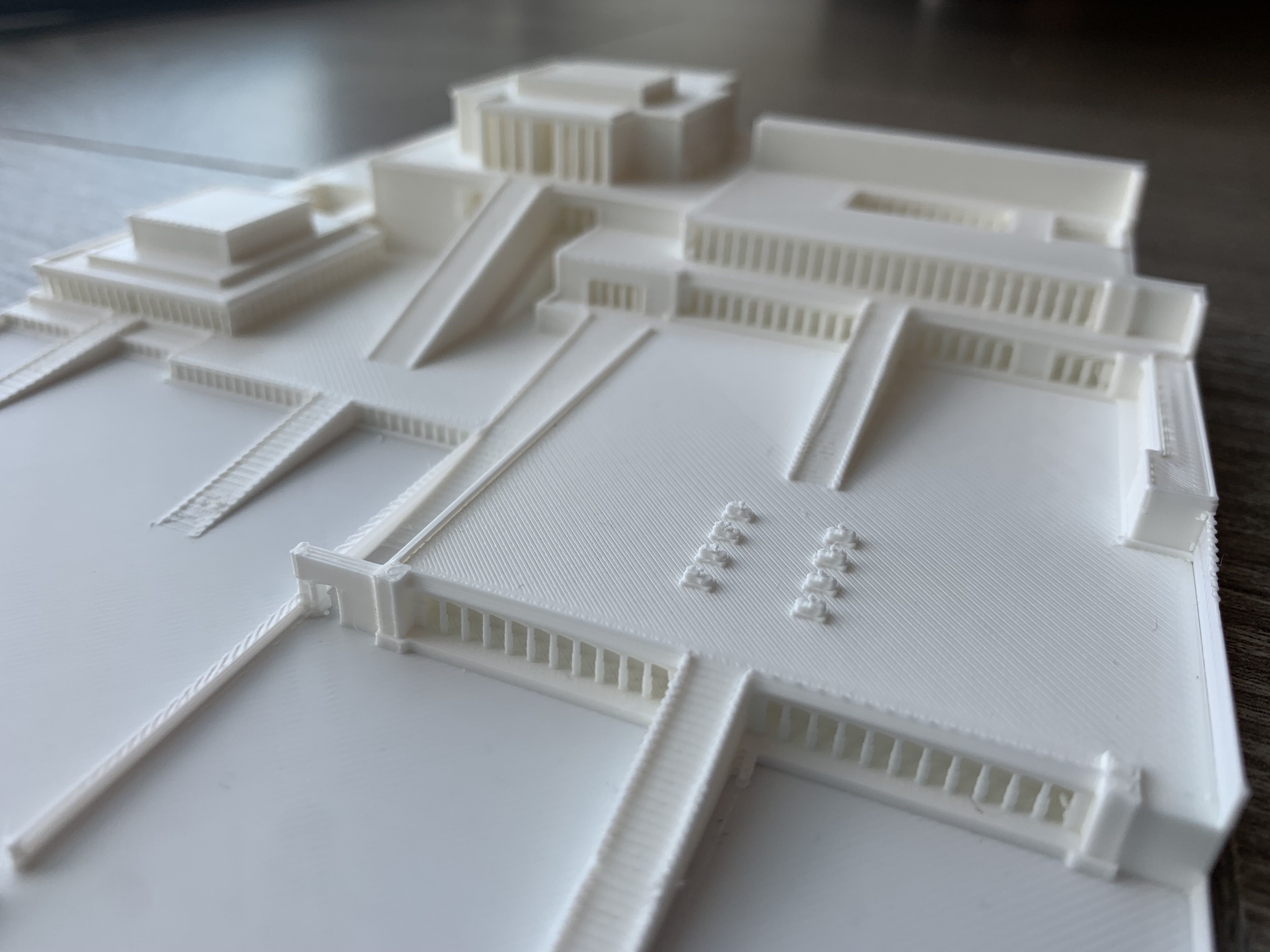 Temple of Hatshepsut 3D print model_8
