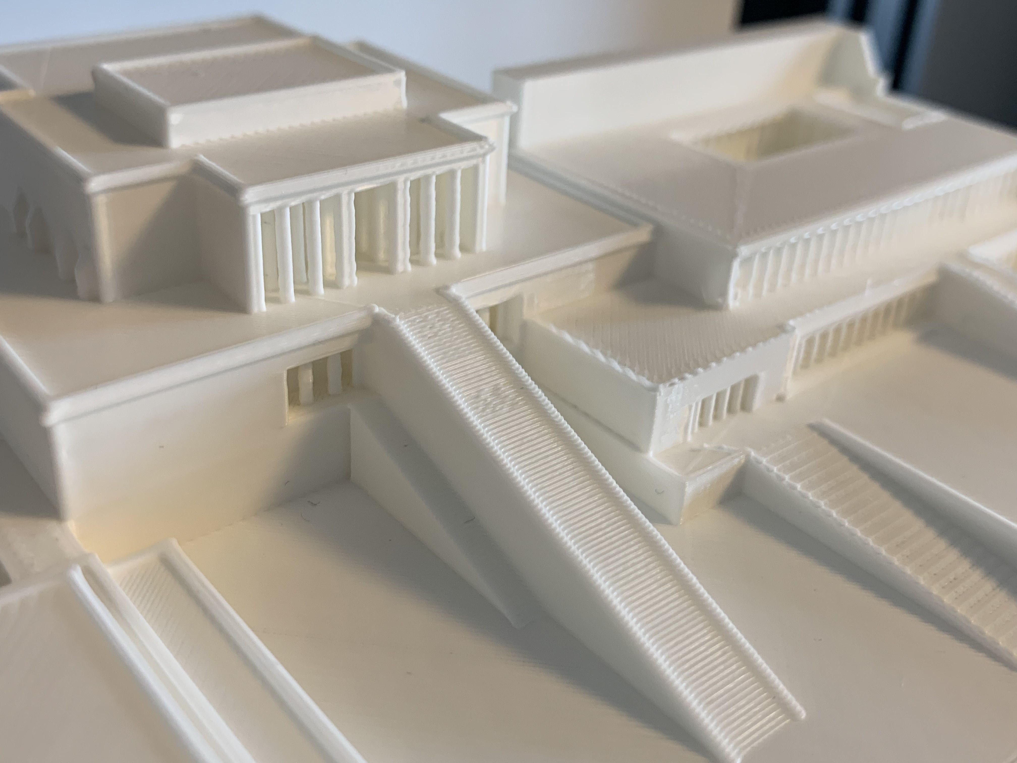 Temple of Hatshepsut 3D print model_7