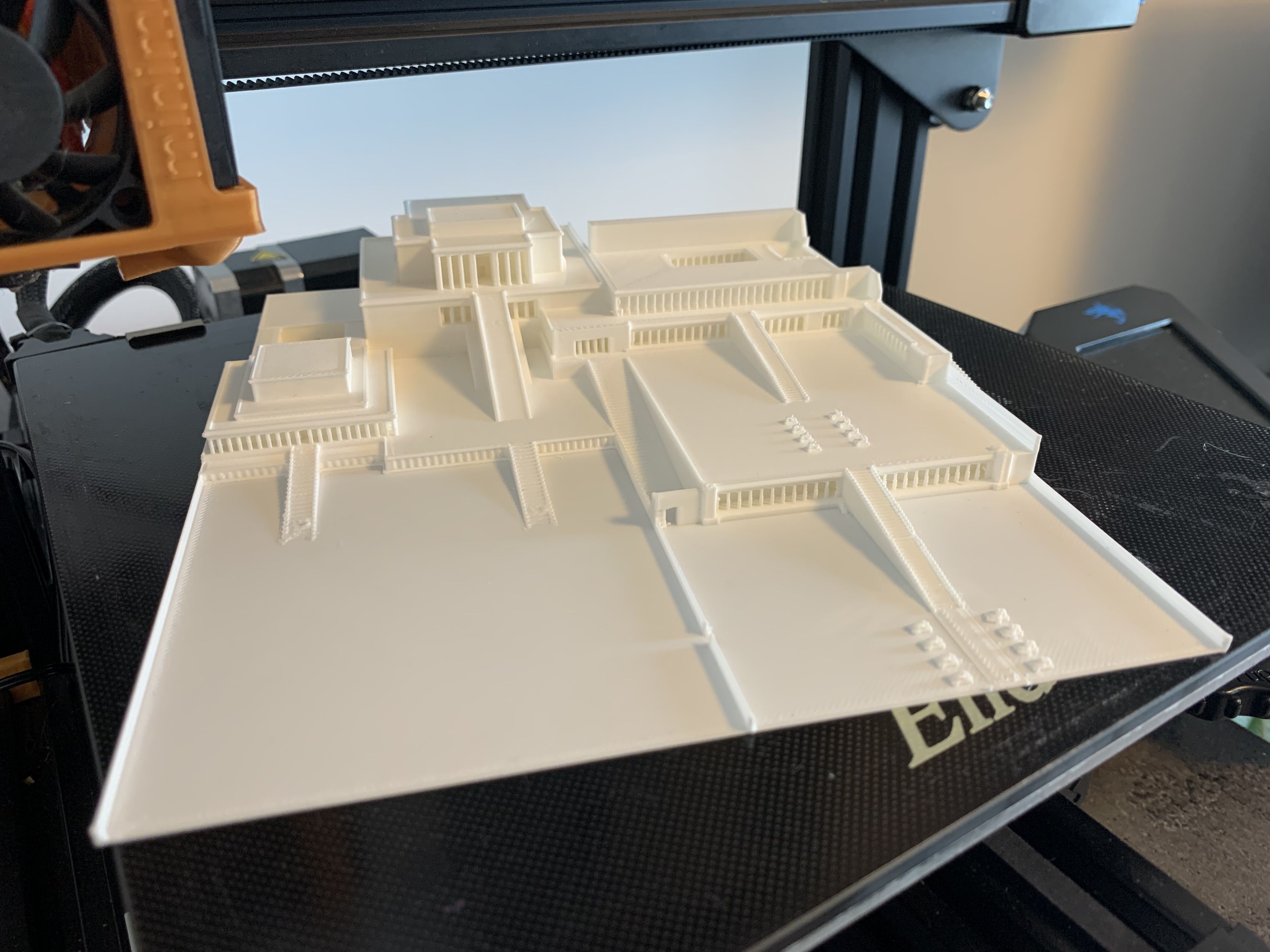 Temple of Hatshepsut 3D print model_5