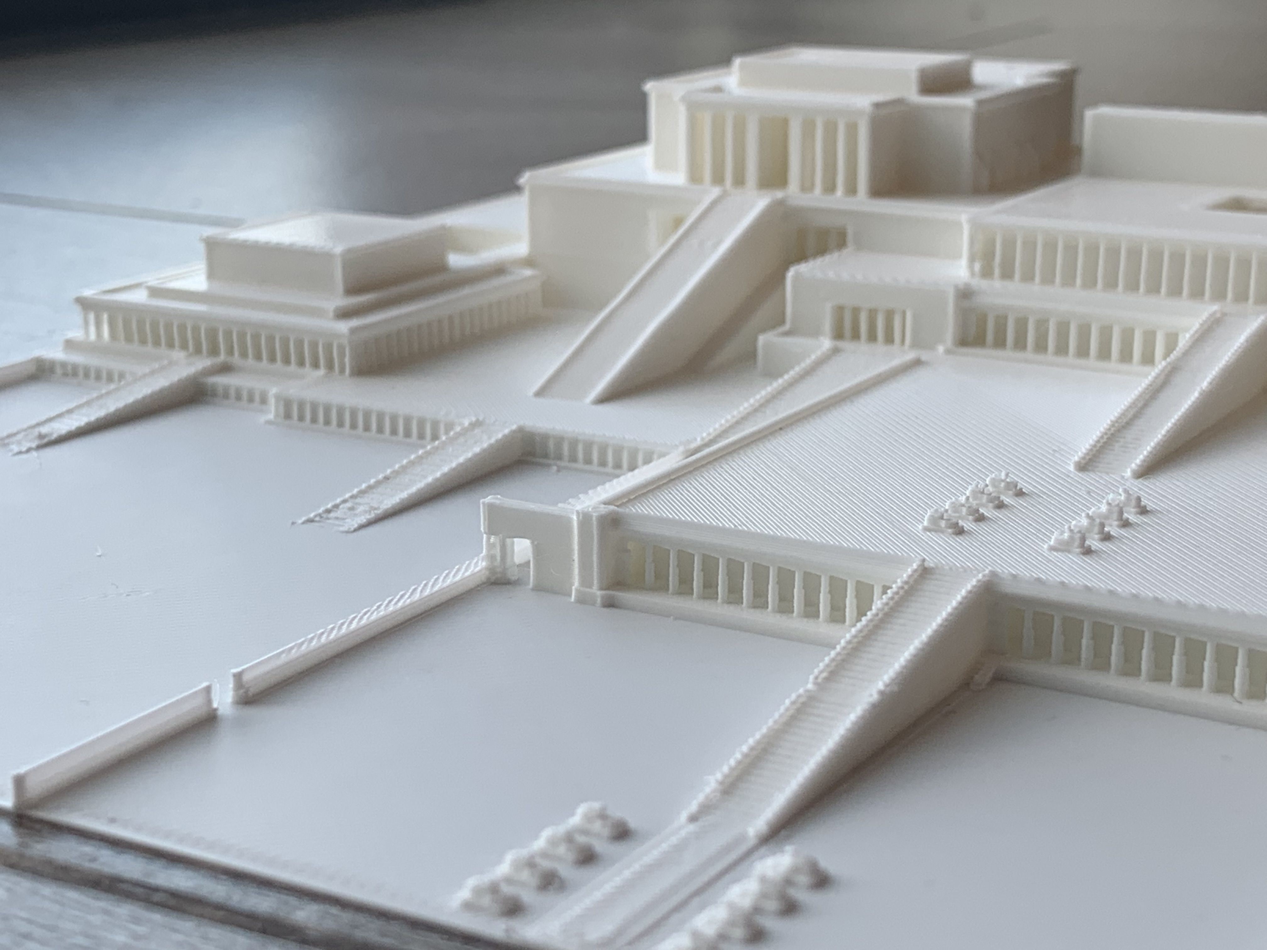 Temple of Hatshepsut 3D print model_4