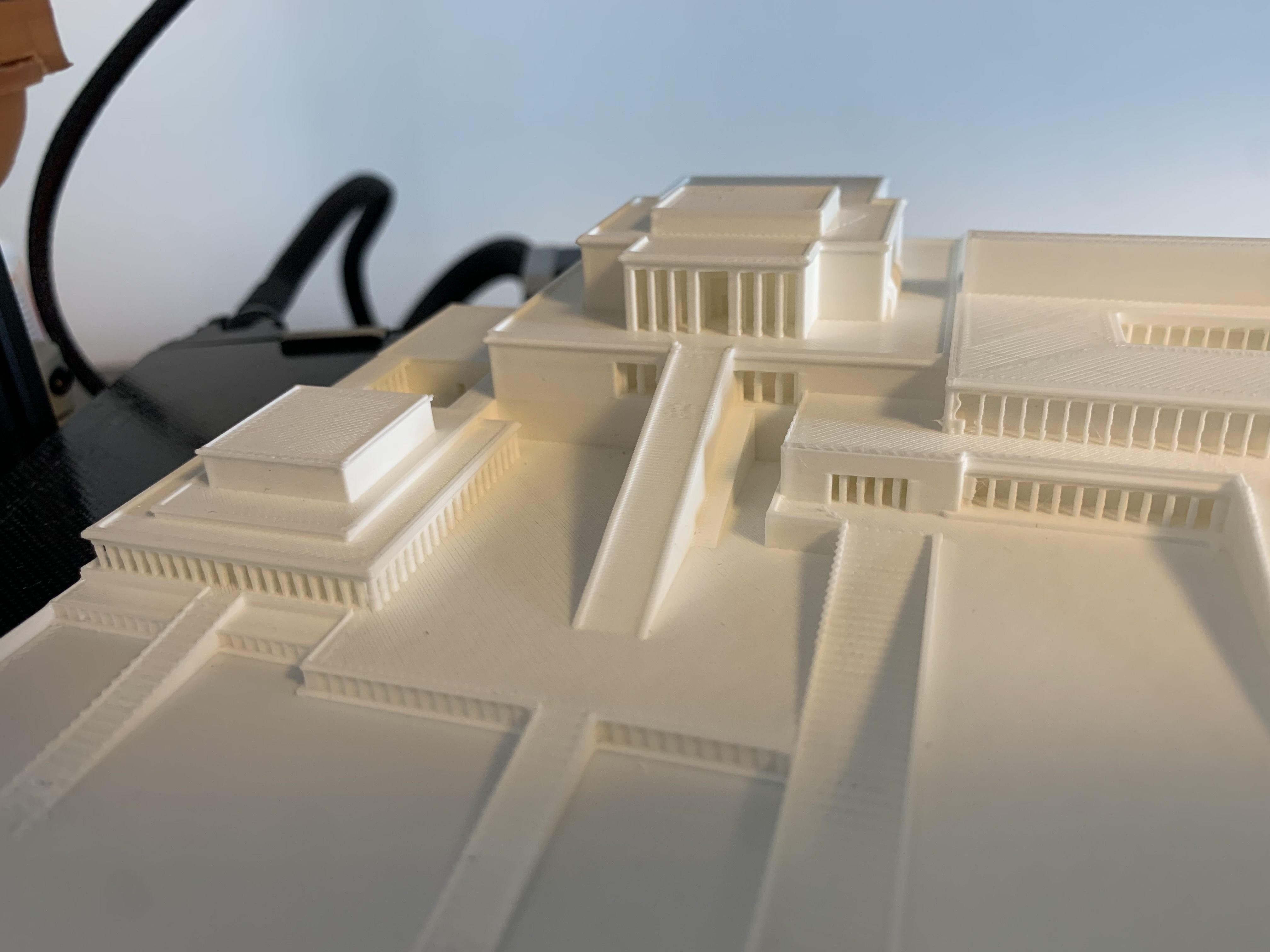 Temple of Hatshepsut 3D print model_6