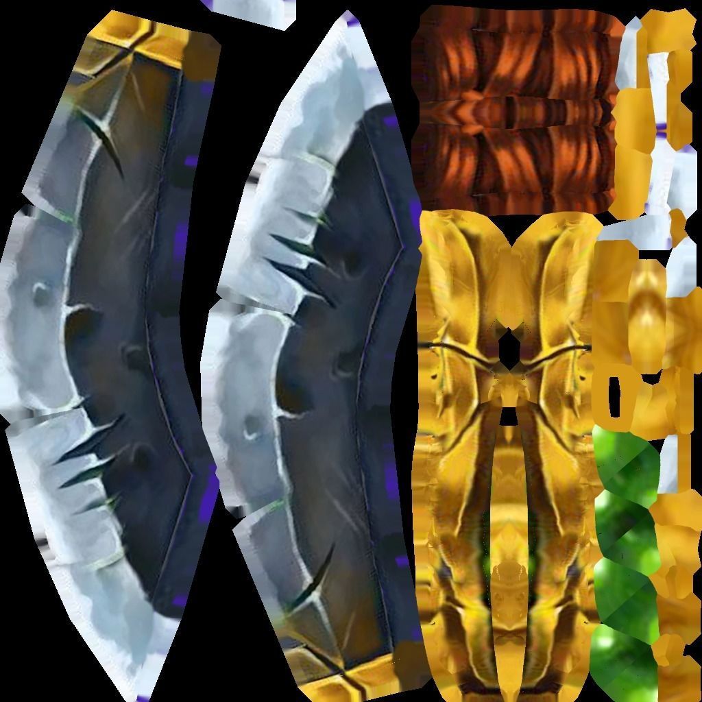 Sword Low-poly 3D model_8