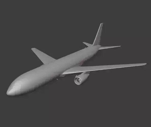 BOEING B767-300ER 3D print model