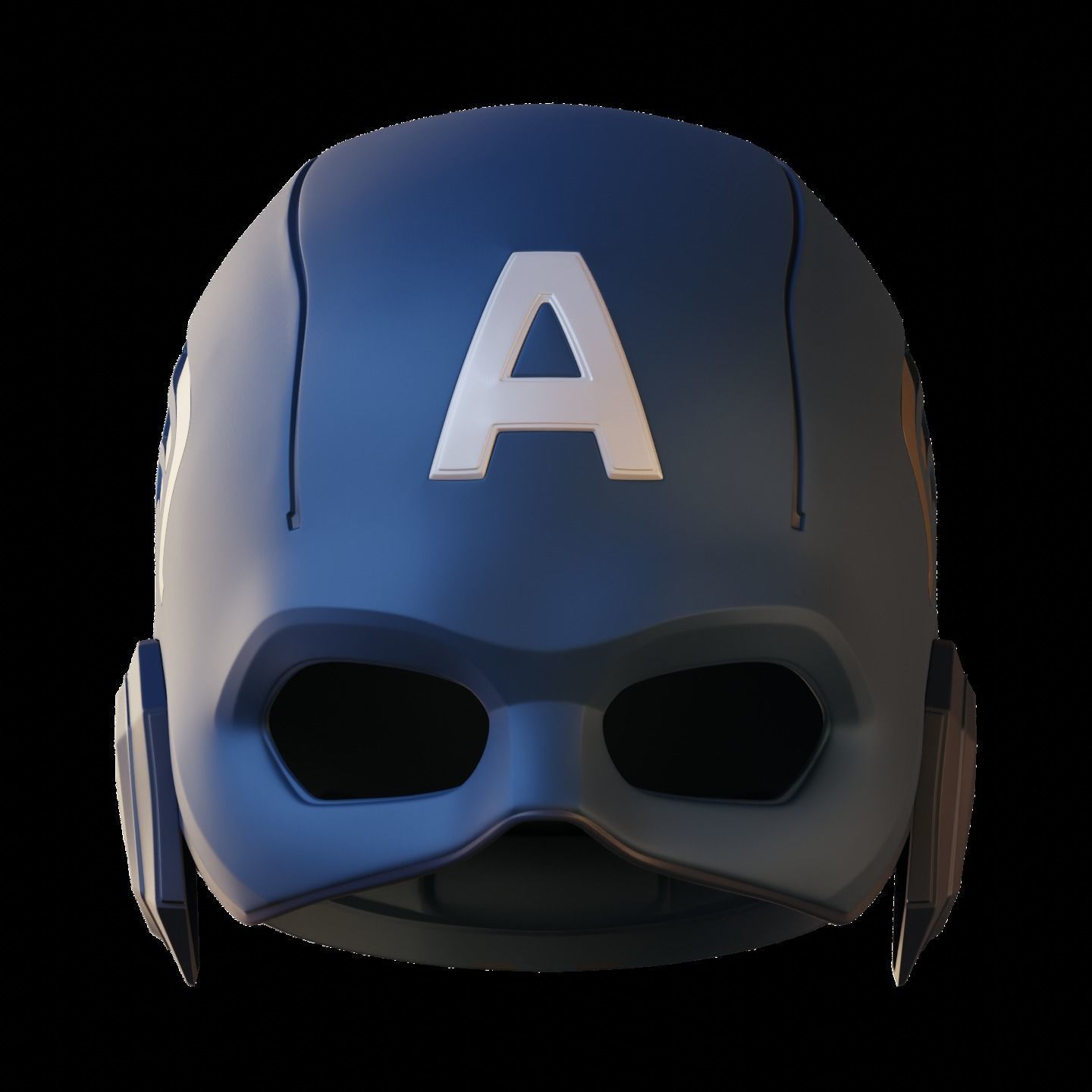 Captain America Helmet Avengers 2012 3D print model 3D print model_2