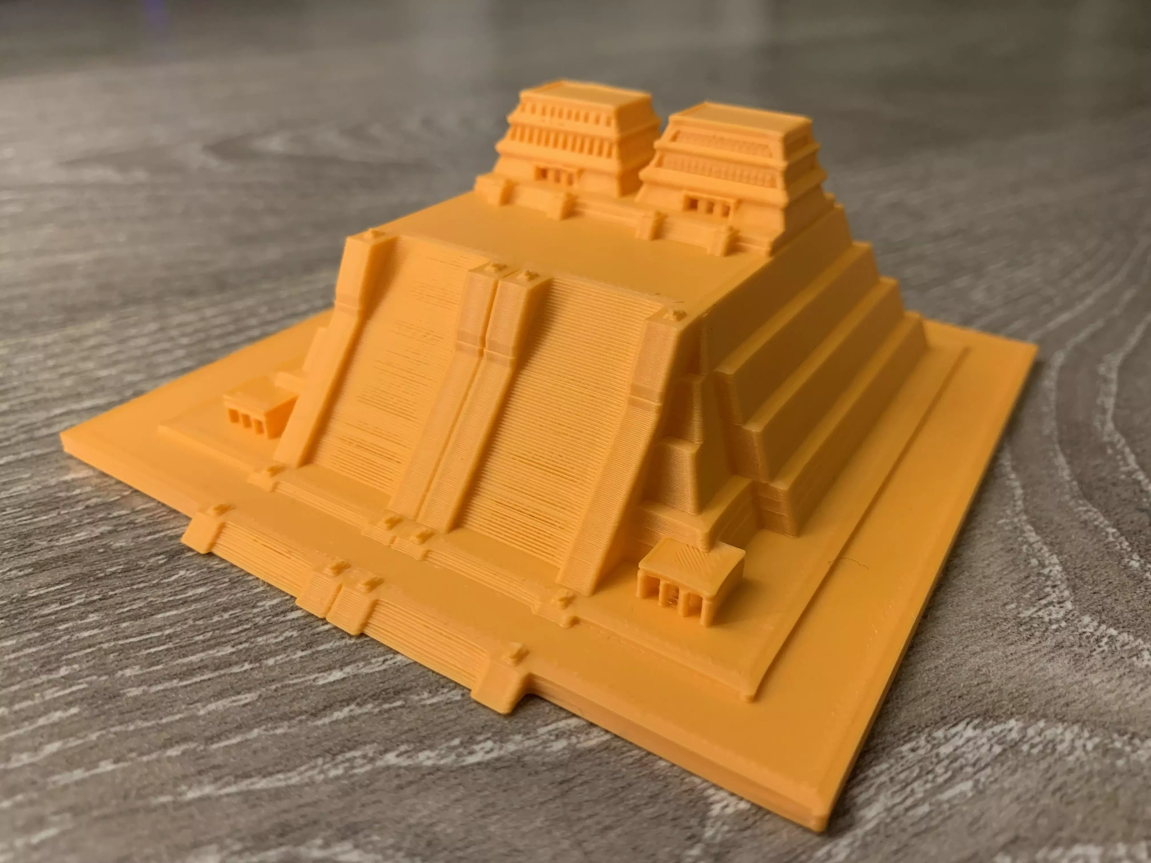 Tenochtitlan Temple 3D print model_0