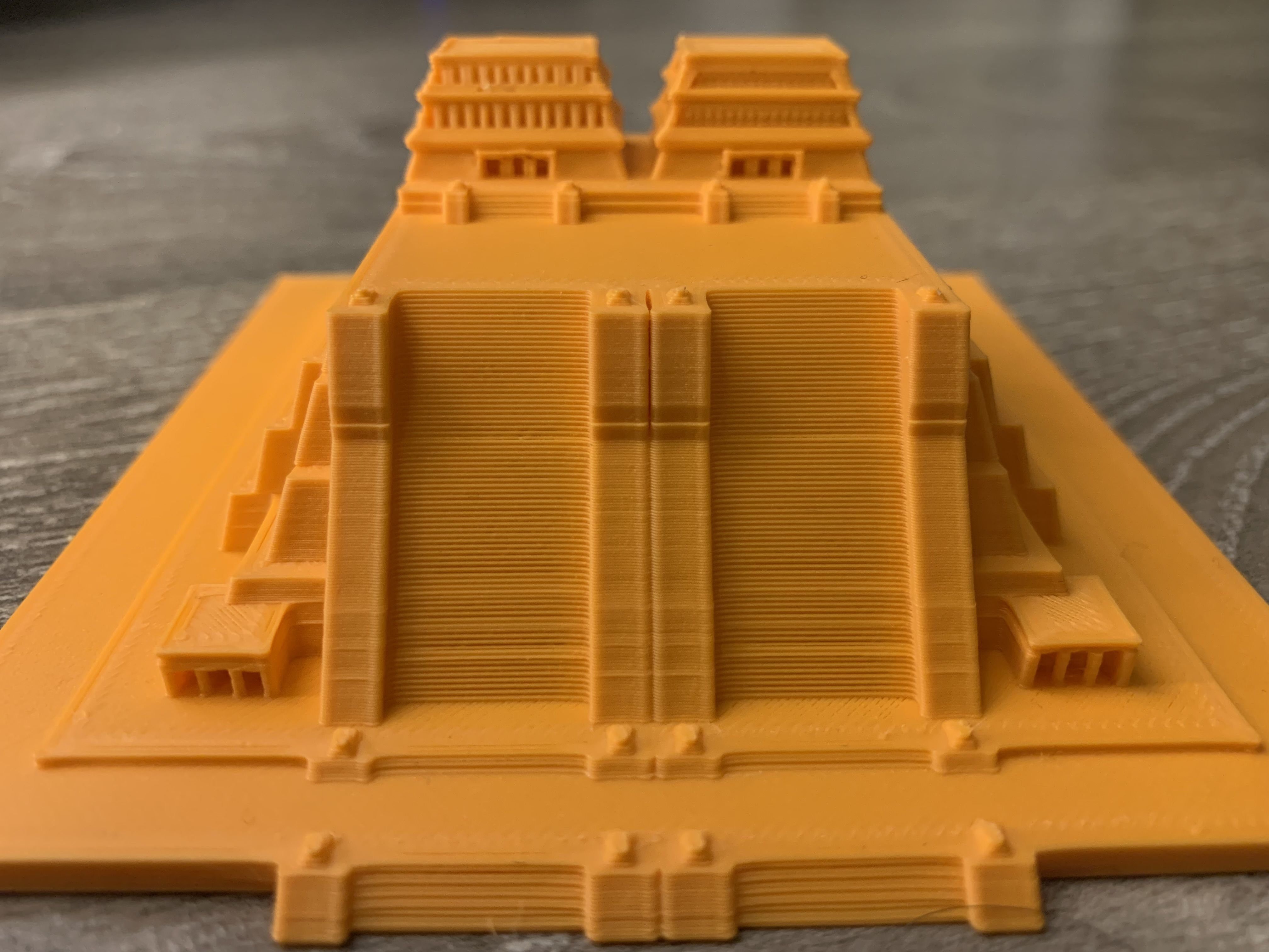 Tenochtitlan Temple 3D print model_2