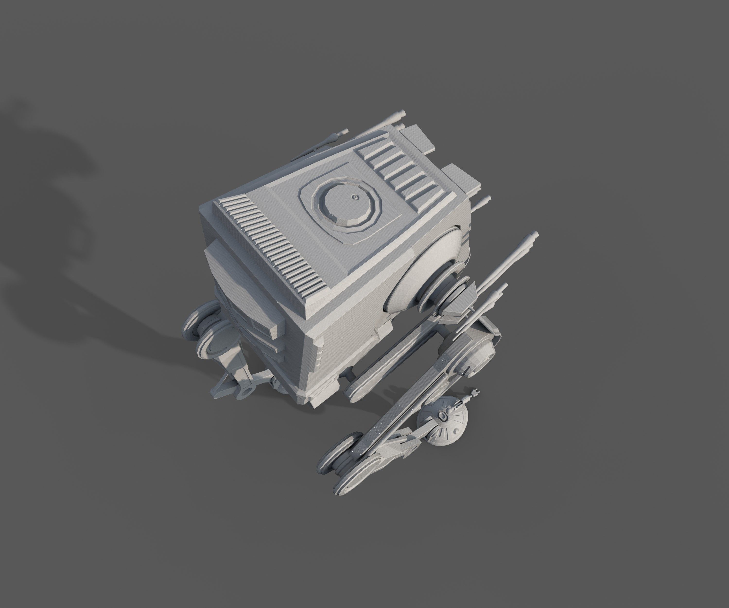 AT-ST Walker 3D model_7