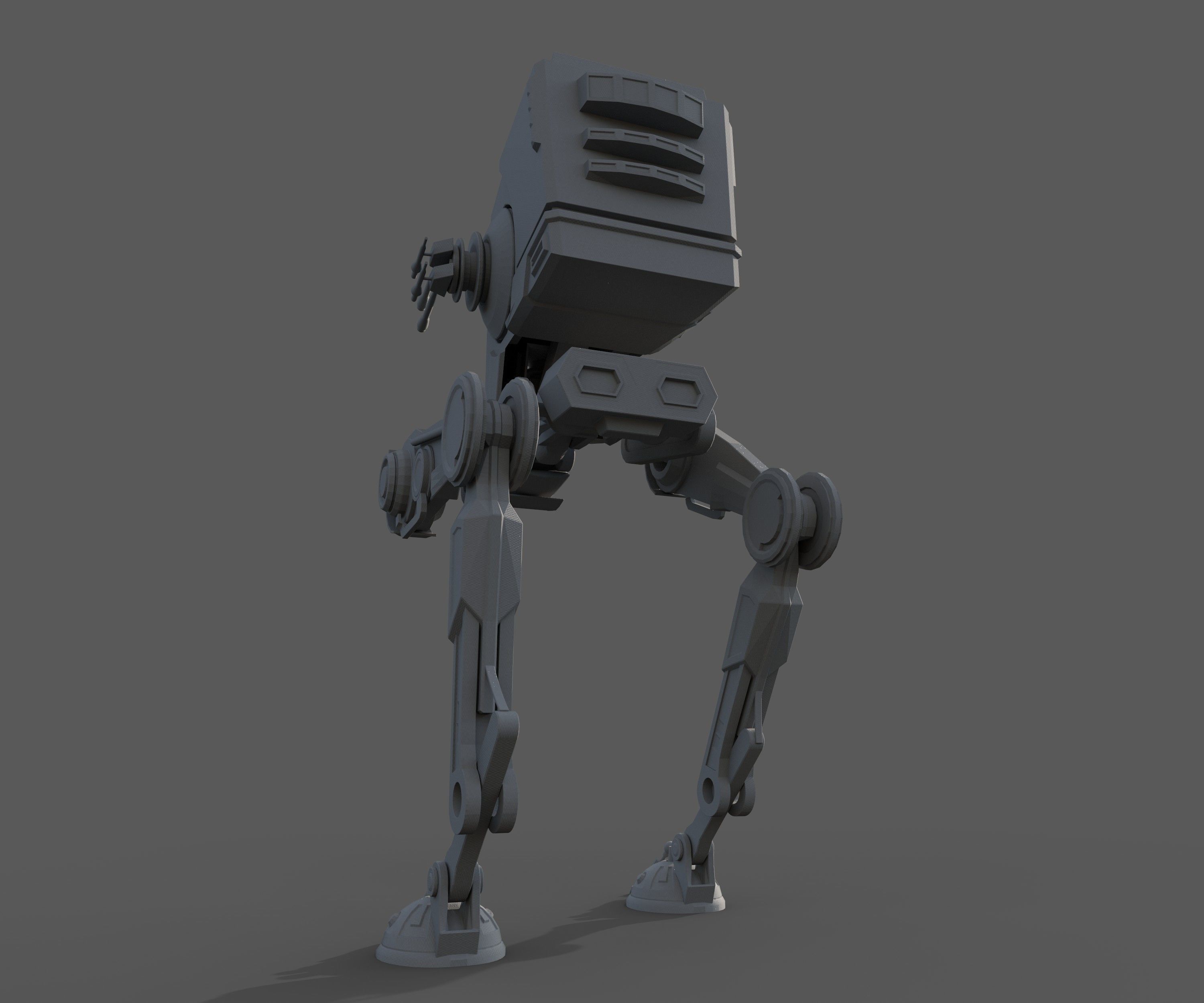 AT-ST Walker 3D model_5