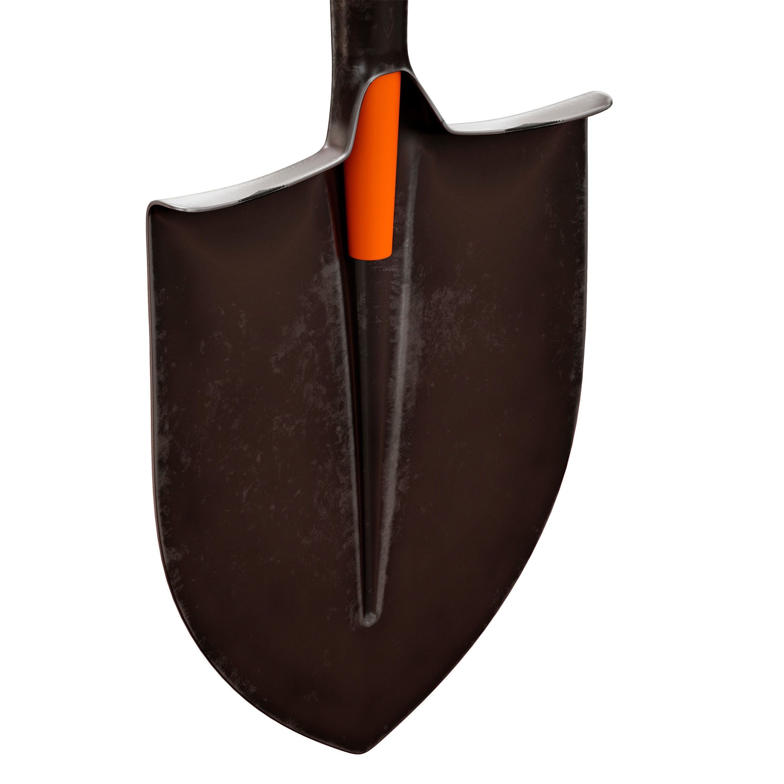 bayonet shovel Low-poly 3D model_9