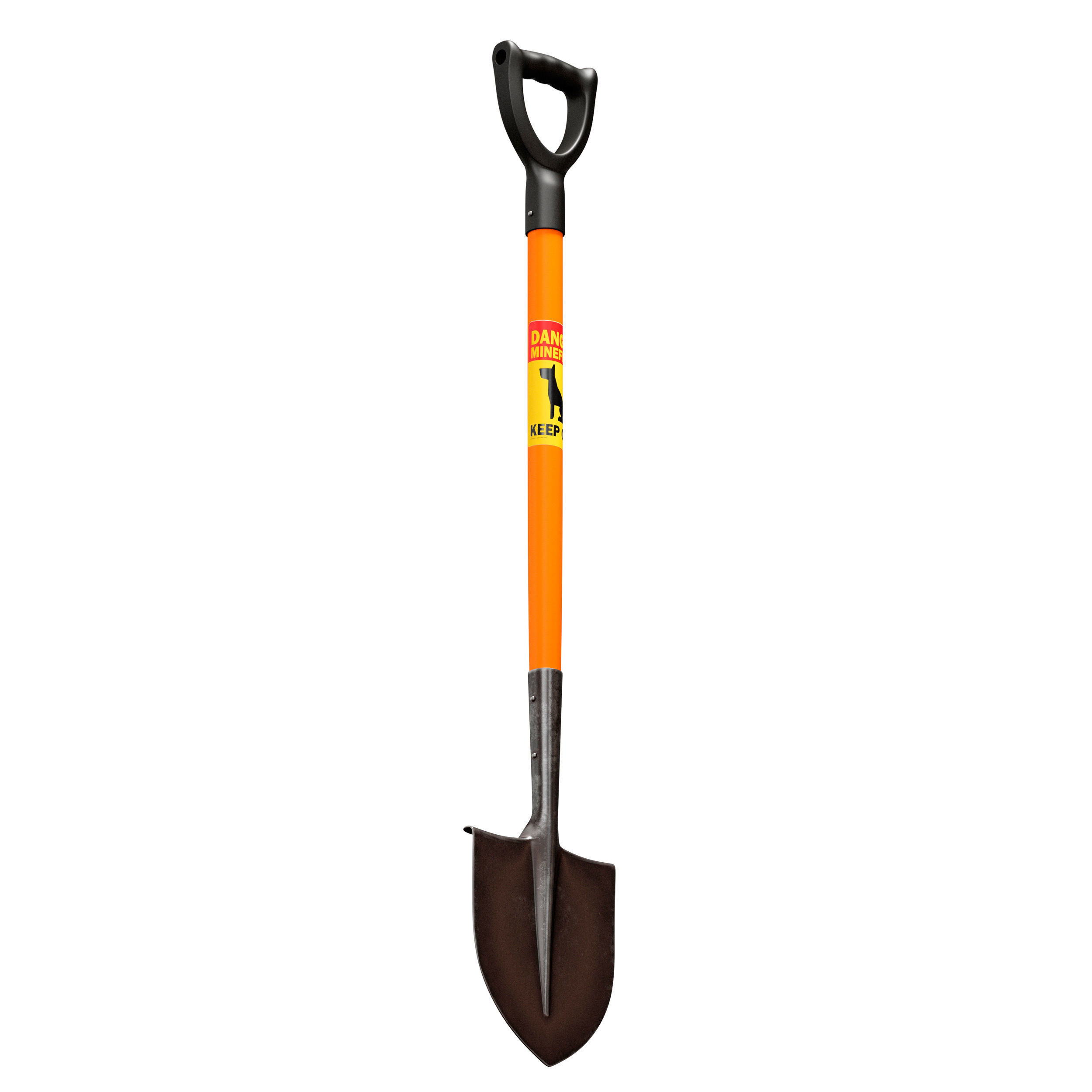 bayonet shovel Low-poly 3D model_4