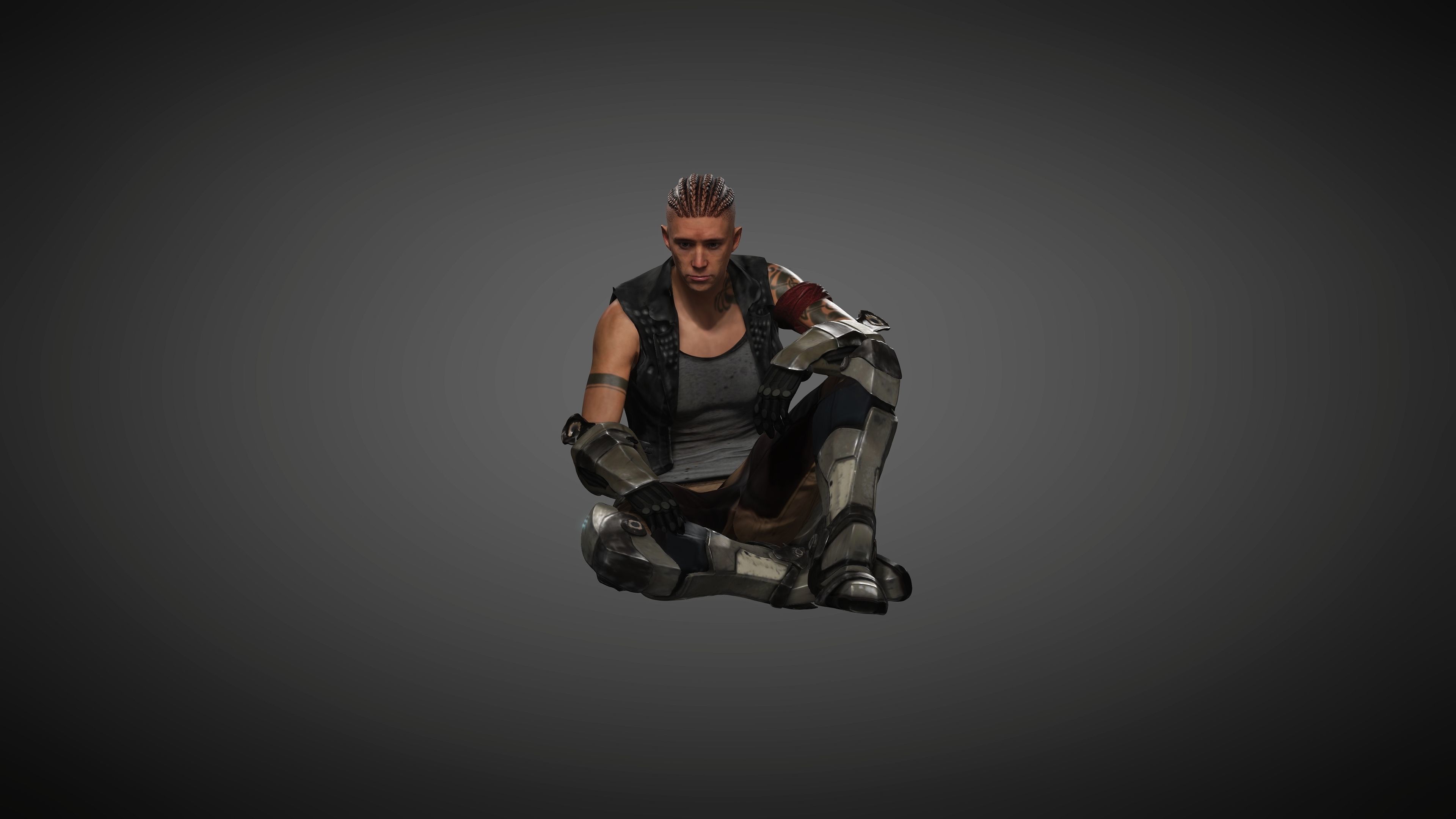 Drax sci-fi character 3d model 3D model_2