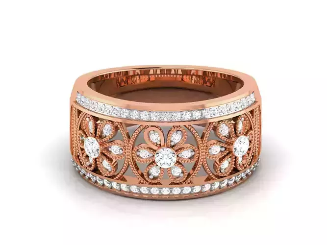 Diamond Band 3dm render details