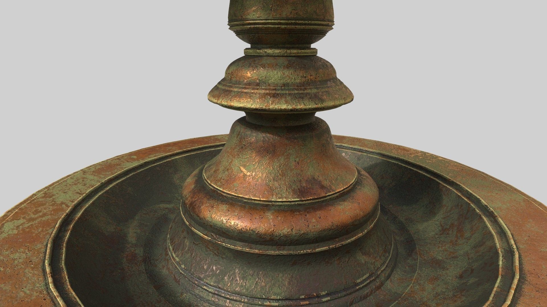 oil lamp  3D model_16