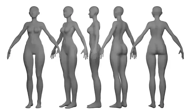 Stylized Girl Body