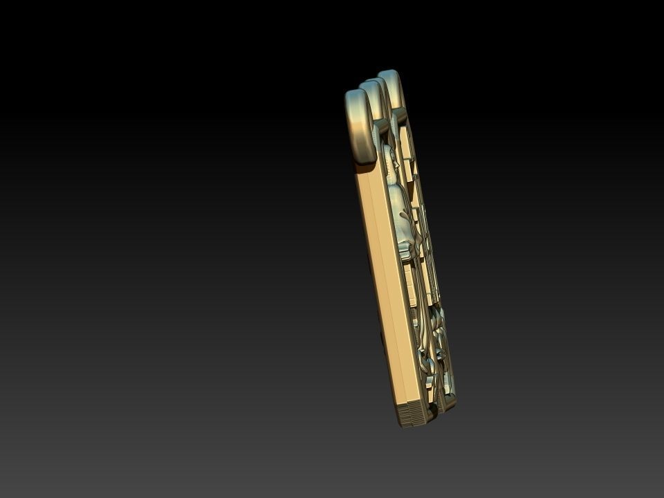 Milagrosa Our Lady of Graces Scapular Nossa senhora Escapulario 3D print model_4