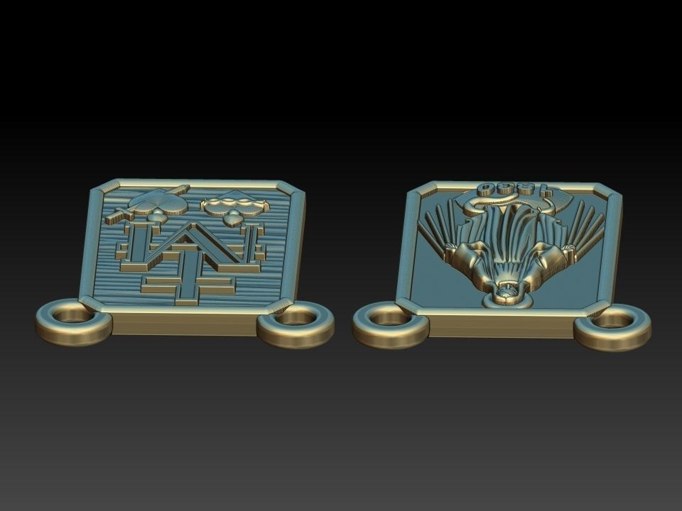 Milagrosa Our Lady of Graces Scapular Nossa senhora Escapulario 3D print model_18