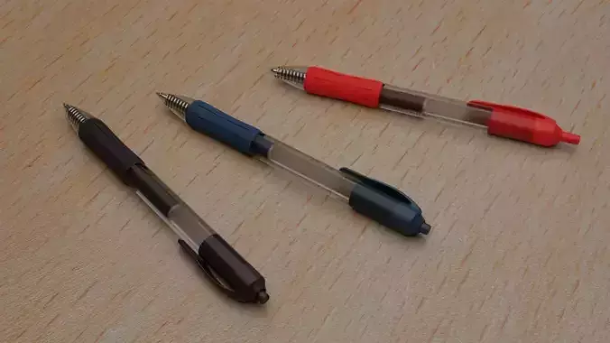 Zebra Pen 3D model